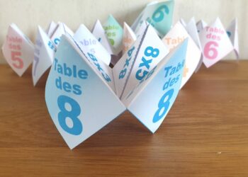 Comment apprendre la table des 8 ?