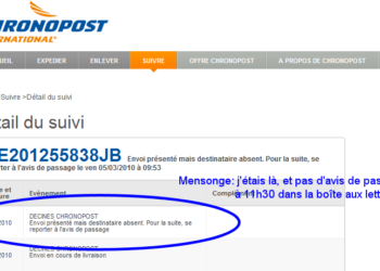 Comment avoir un conseiller Chronopost en ligne ?