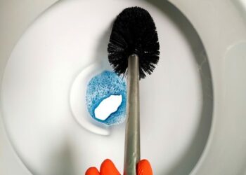 Comment blanchir la balayette des WC ?