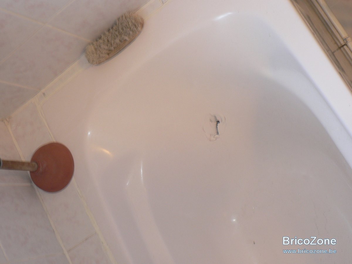Comment boucher le trou de la baignoire