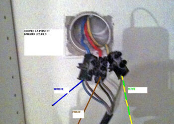 Comment brancher un luminaire avec 3 fils ?