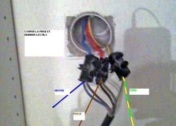 Comment brancher une lampe avec 2 fils ?