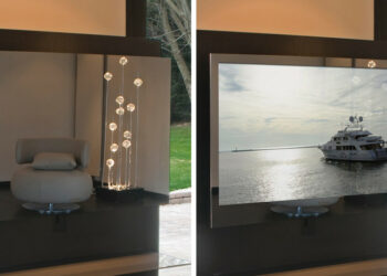 Comment cacher sa TV derrière un tableau ?