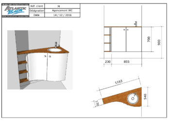 Comment calculer les dimensions d'un meuble d'angle ?