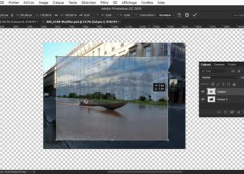 Comment coller 2 photos ensemble iPhone ?
