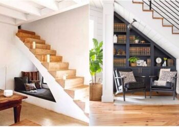 Comment combler le dessous d'un escalier ?