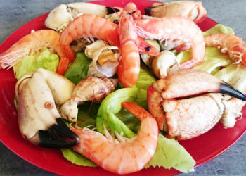 Comment composer une assiette de fruits de mer ?