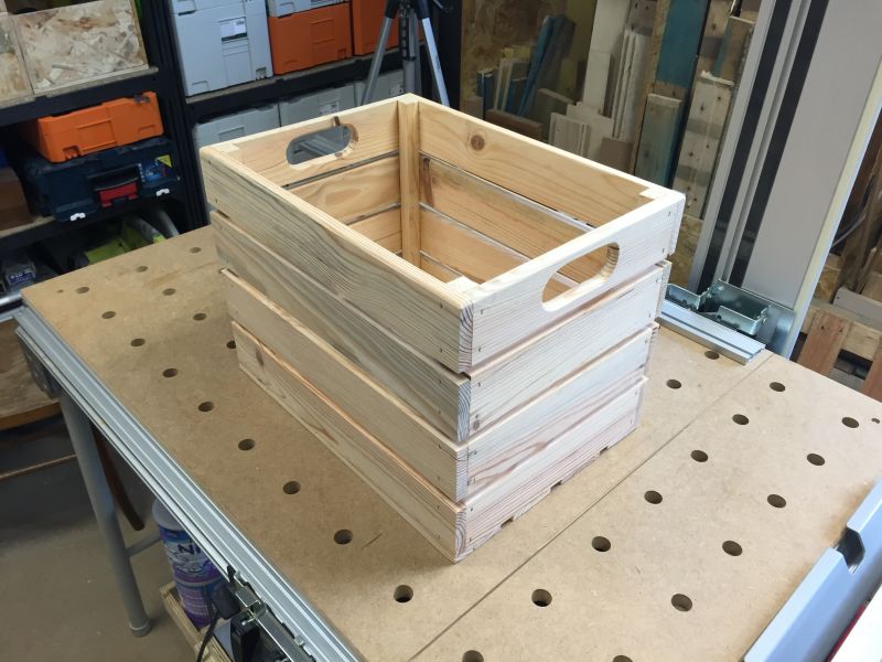 Comment construire une caisse en bois