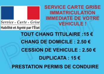 Comment contacter le service carte grise par téléphone ?