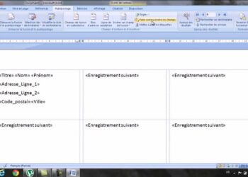 Comment créer des étiquettes sur Word ?