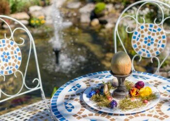 Comment créer une table en mosaïque ?
