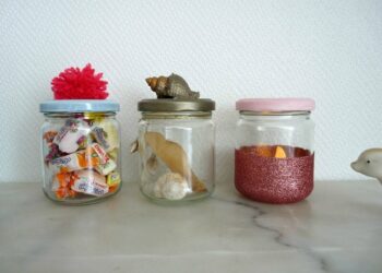 Comment customiser un couvercle de bocal ?