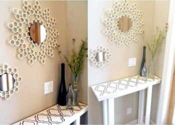 Comment customiser un miroir rond ?