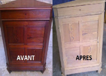 Comment décaper un meuble en bois avec des produit maison ?