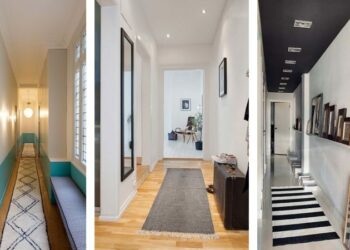 Comment décorer couloir long et etroit ?