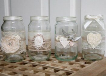 Comment décorer des bocaux en verre ?