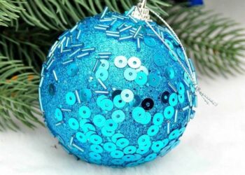 Comment décorer des boule de Noël ?