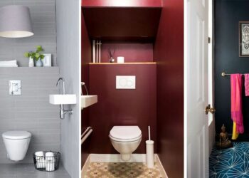 Comment décorer des petites toilettes ?