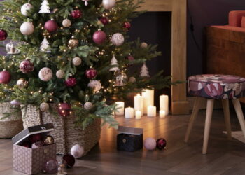 Comment décorer le bas du sapin ?