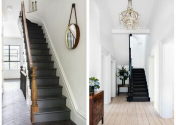 Comment décorer le mur d'une montée d'escalier ?