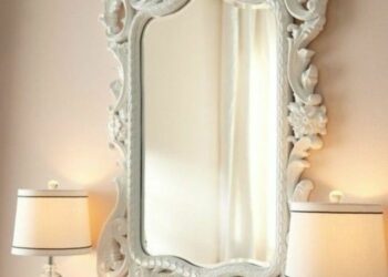 Comment décorer le tour d'un miroir ?