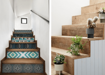 Comment décorer les murs d'une montée d'escalier ?