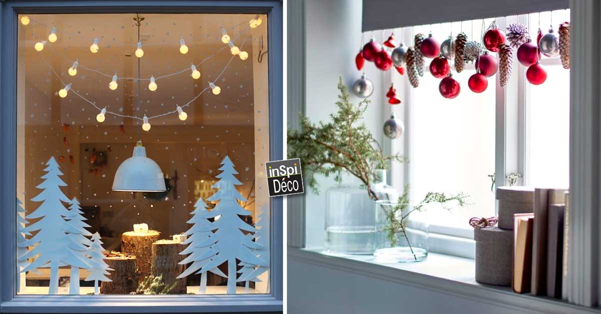 Comment décorer ses fenêtre pour Noël