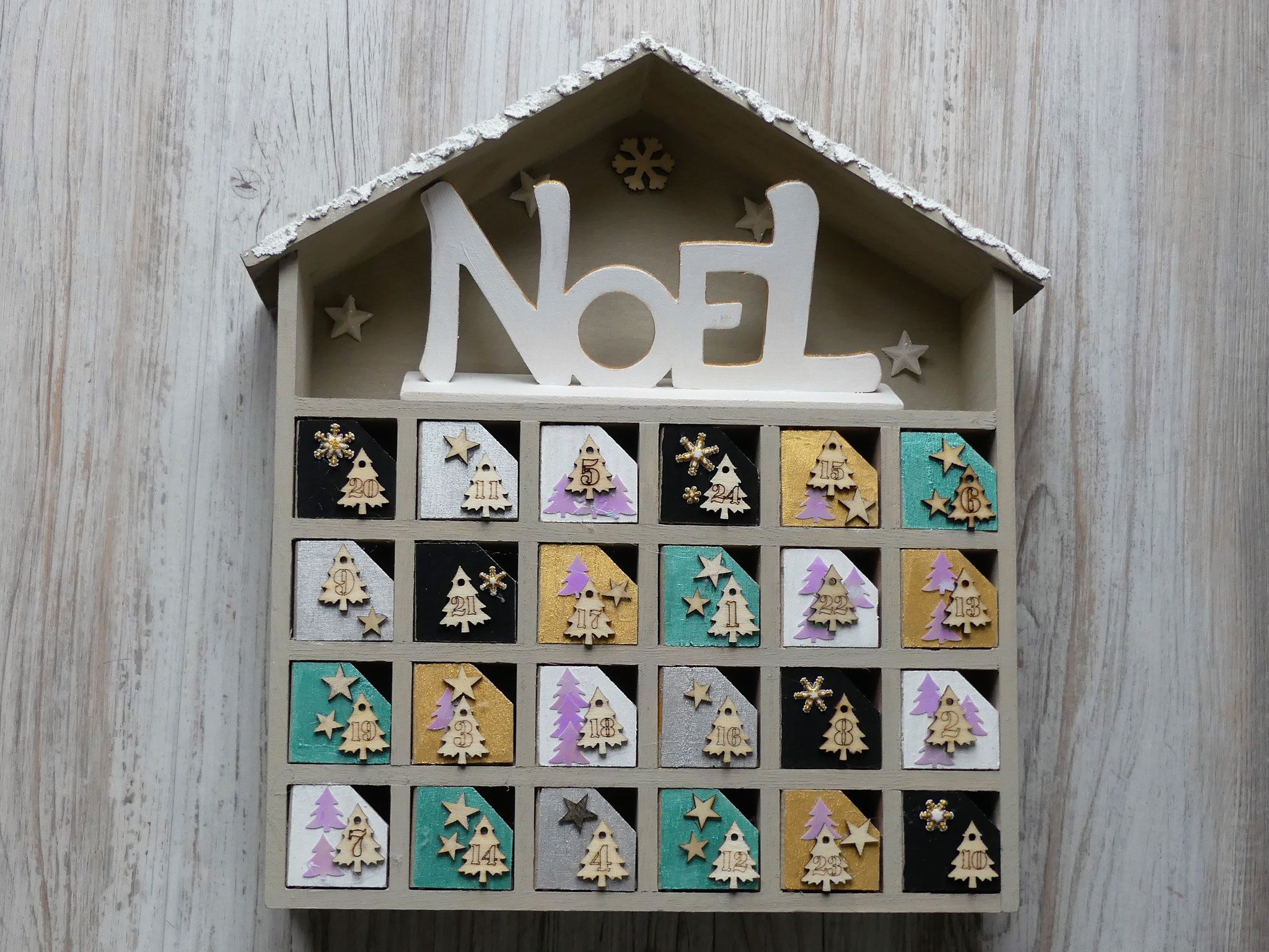 Comment décorer son calendrier de l'Avent