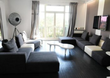 Comment décorer un salon noir et blanc ?