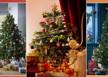 Comment décorer un sapin rouge et or ?