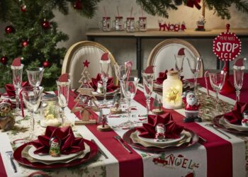 Comment décorer une belle table pour Noël ?