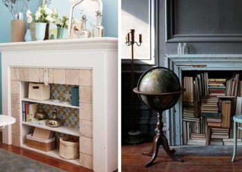 Comment décorer une cheminée condamnée ?