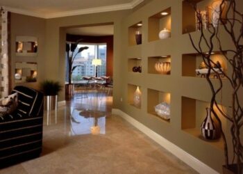 Comment décorer une niche dans un mur ?