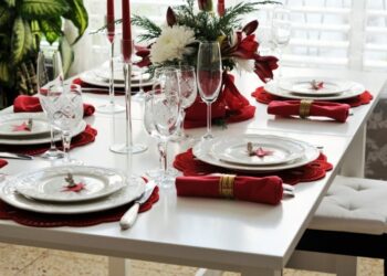 Comment décorer une table simplement ?