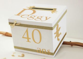 Comment décorer une urne d'anniversaire ?