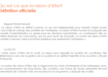 Comment définir la raison d'être d'un projet ?