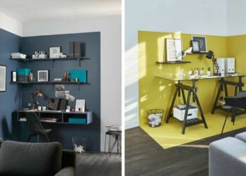 Comment délimiter un coin bureau dans une chambre ?
