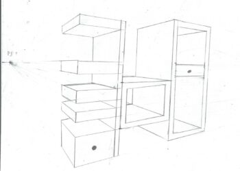 Comment dessiner des meubles en perspective ?