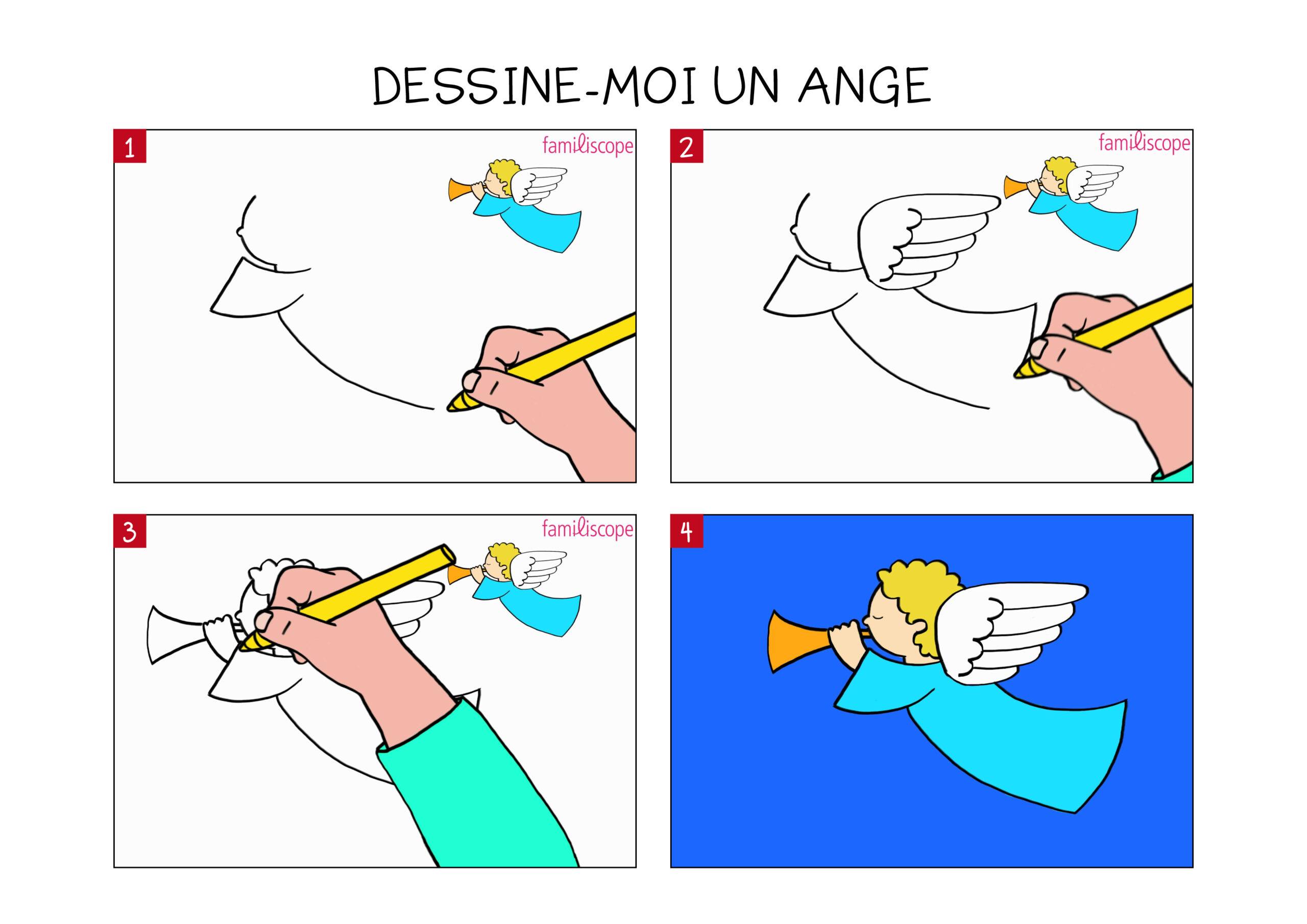 Comment dessiner un ange