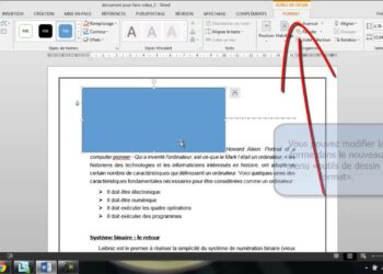 Comment dessiner un plan sur Word ?