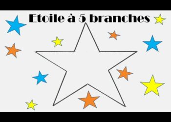 Comment dessiner une étoile à 5 branche ?
