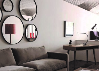 Comment disposer des miroirs ronds sur un mur ?