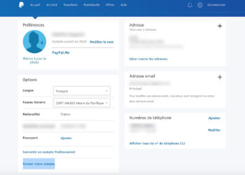 Comment donner mon adresse PayPal ?