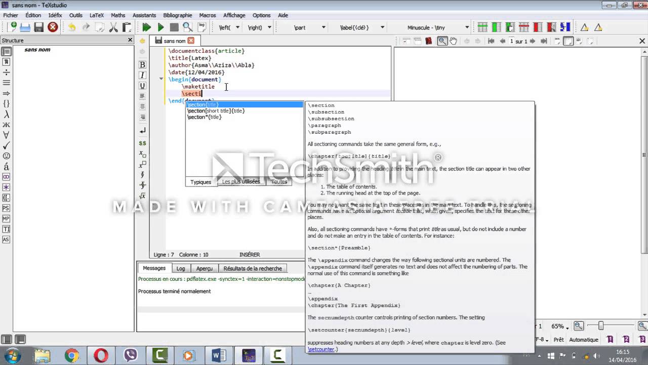 Comment écrire une limite en LaTeX — free download