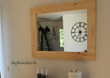 Comment encadrer un grand miroir ?