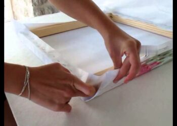 Comment encadrer une toile sans châssis ?