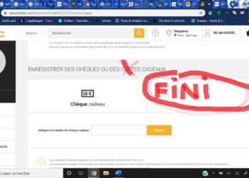 Comment enregistrer une carte cadeau sur Fnac ?