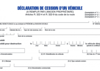 Comment envoyer un certificat de cession d'un véhicule à la préfecture ?