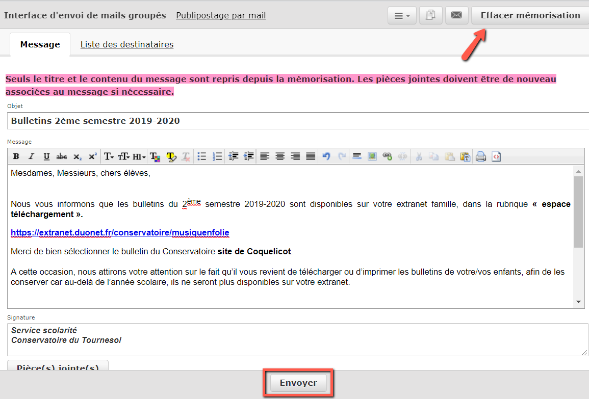 comment dire envoyer un mail en espagnol