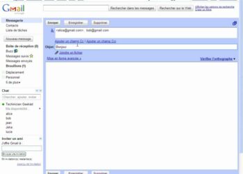 Comment envoyer un mail à BUT ?